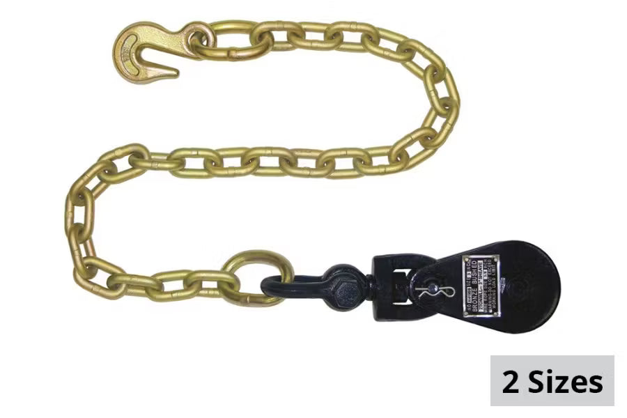 Snatch Block with Chain