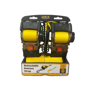 Retractable Ratchet Strap Set