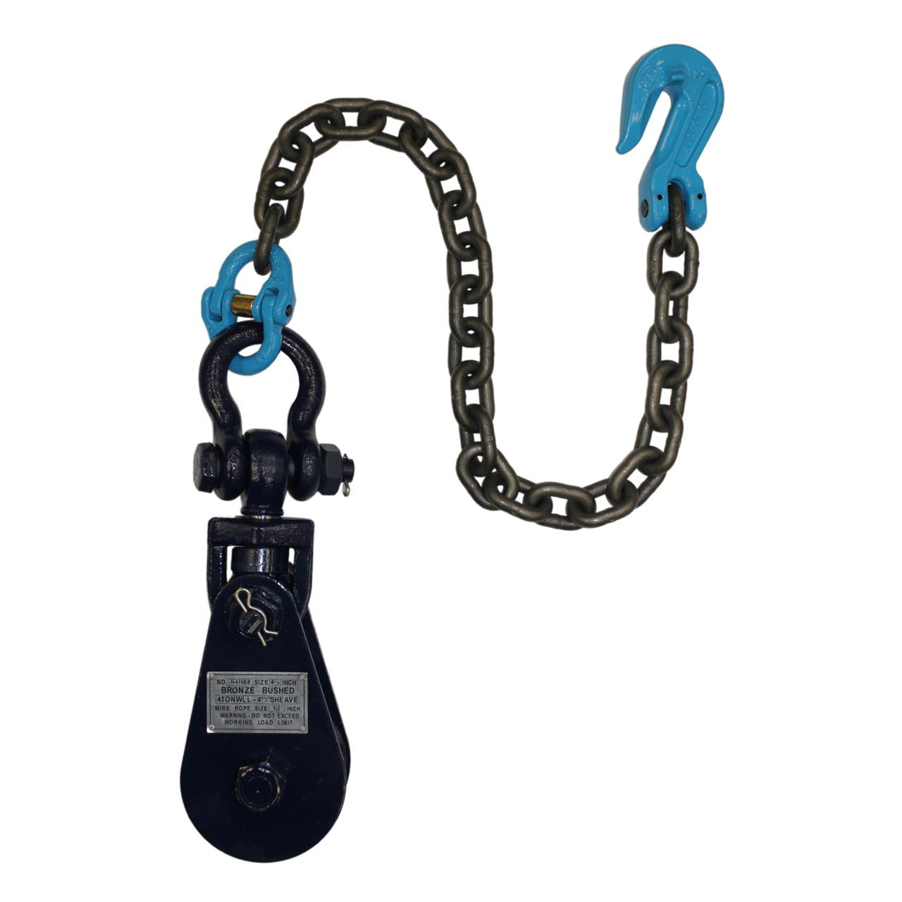Snatch Block with Chain